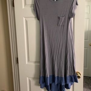 Dipped Carly High-Low dress